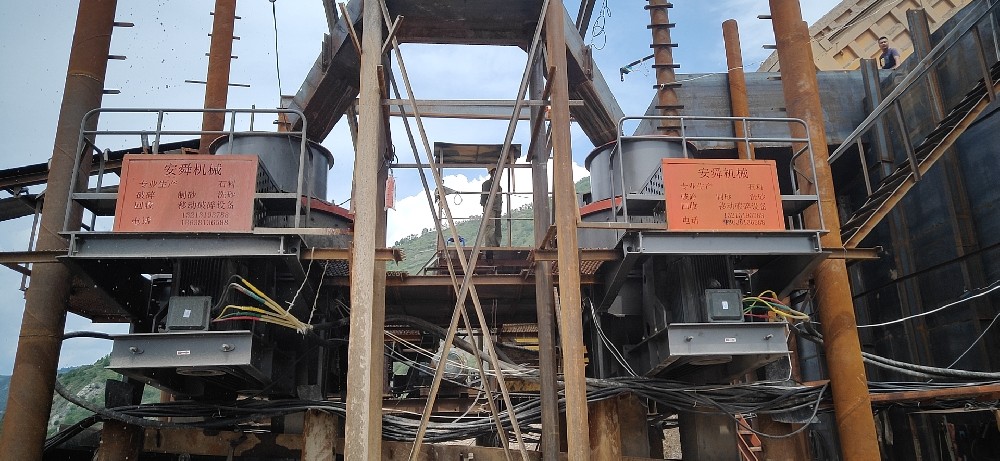 安舜机械承建广西柳州砂石线生产线
